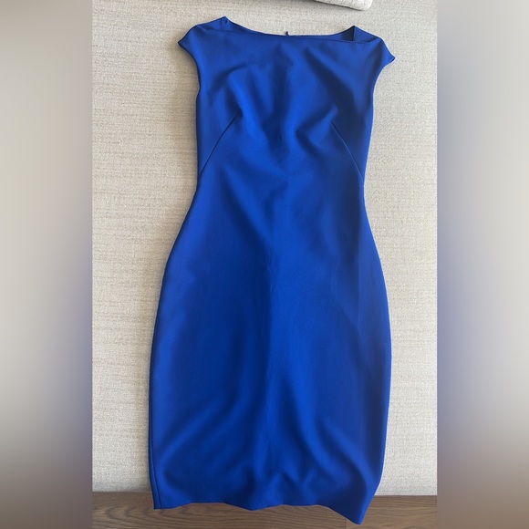 Zara Dresses Zara Cobalt Blue Sheath Dress Poshmark